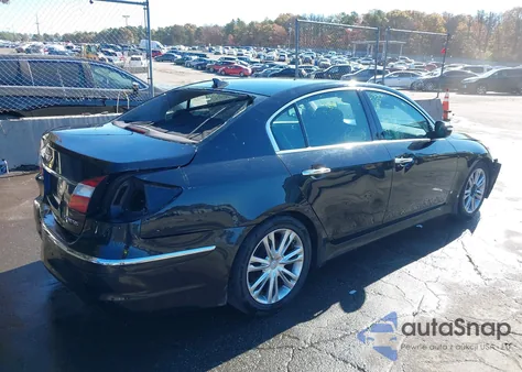 2013 Hyundai Genesis 3.8 z USA, uszkodzony, nr VIN KMHGC4DD6DU233241